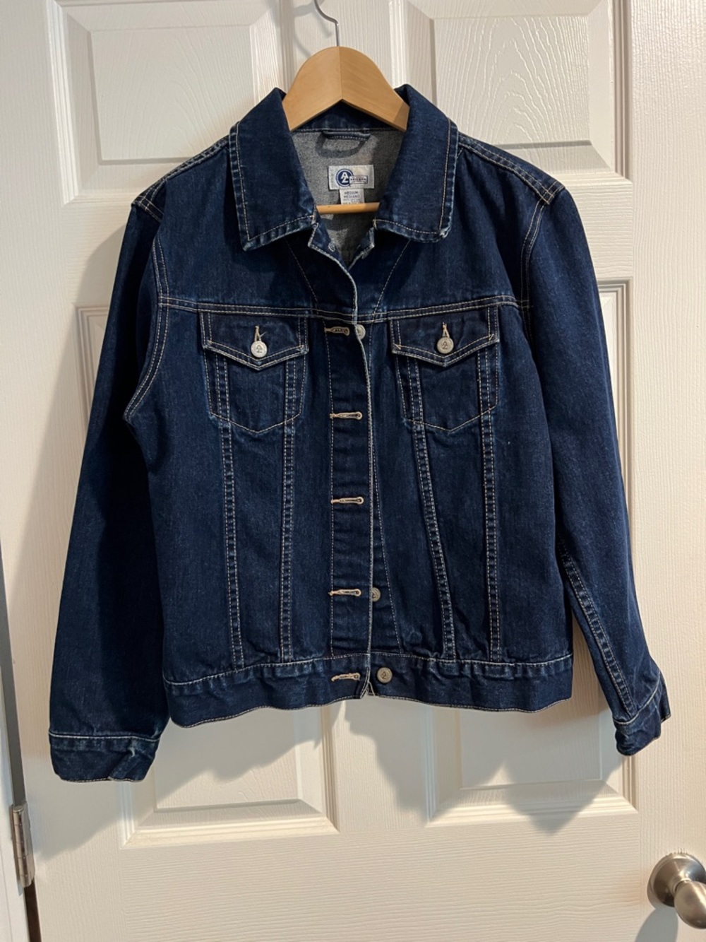 Arizona Jean Company Denim Jacket Navy Blue